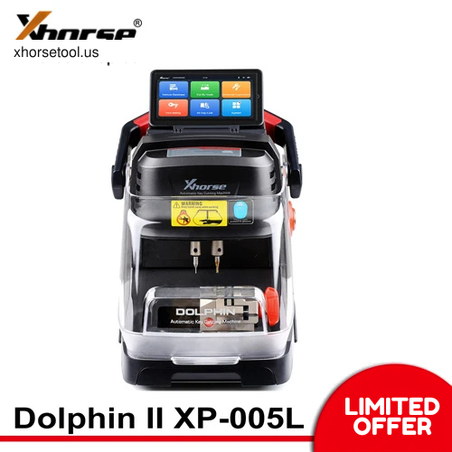 Xhorse Dolphin II XP-005L XP005L Key Cutting Machine for All Key Lost HD Screen with M5 Clamp