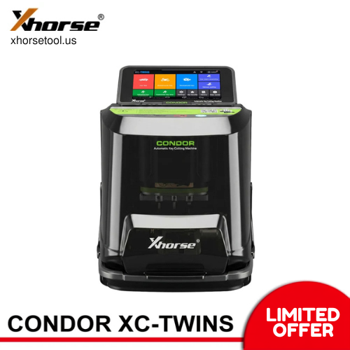 Xhorse CONDOR XC-TWINS Key Cutting Machine XCMT01GL AI Optical Recognition