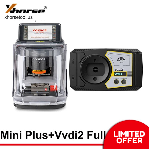 Xhorse iKeycutter Mini Condor Plus XC-MINI Master and VVDI2 Commander Programmer 13 Software Version