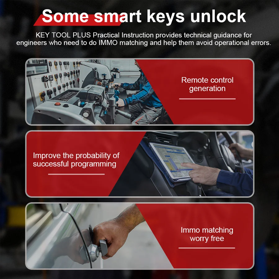 GODIAG Xhorse Key Tool Plus Practical Instruction Answers Books For Locksmith Vehicle Maintenance Engineer - Product feature detail 4