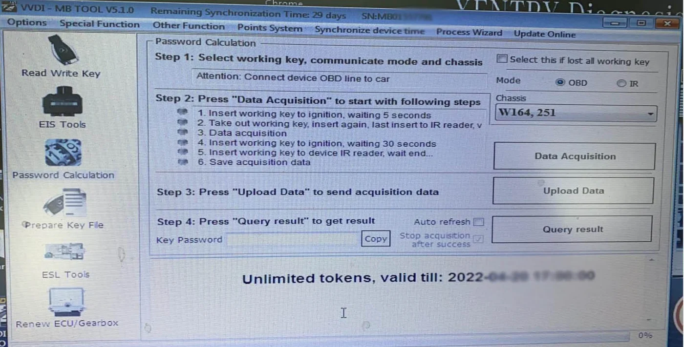 One Year Unlimited Tokens for VVDI MB Tool/Key Tool Plus Password Calculation - Product feature detail 1