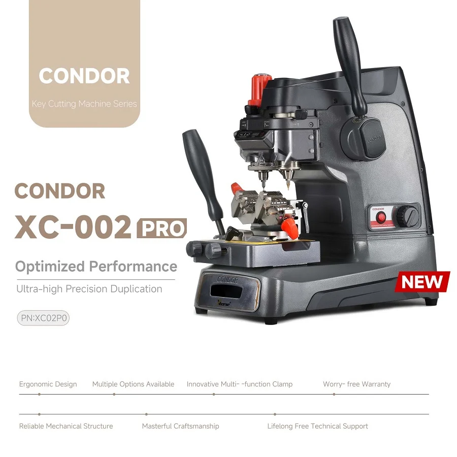Original Xhorse Condor XC-002 Pro Ikeycutter Manually Key Cutting Machine - Product feature detail 2
