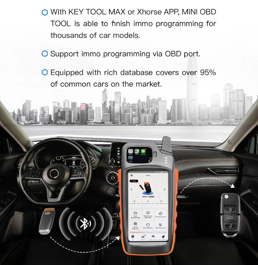 V1.3.3 Xhorse VVDI MINI OBD Tool Immo Programmer Work with VVDI Key Tool MAX/Xhorse App - Product feature detail 1