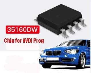 Xhorse 35160DW Chip for VVDI Prog Programmer replaced M35160WT Adapter - Remote and transponder details