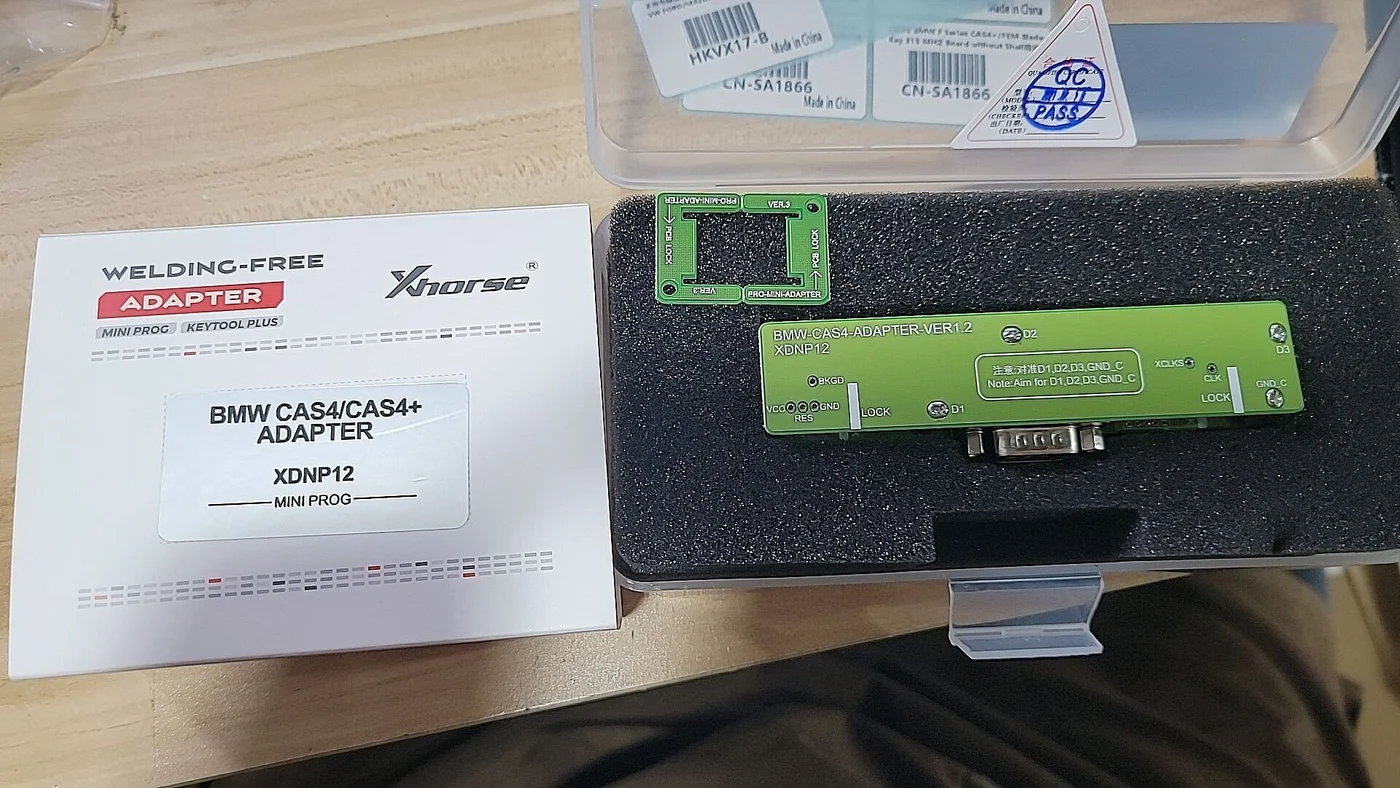 Xhorse XDNP12GL BMW CAS4/CAS4+ Solder Free Adapter for Mini Prog/Key Tool Plus - Product feature detail 1