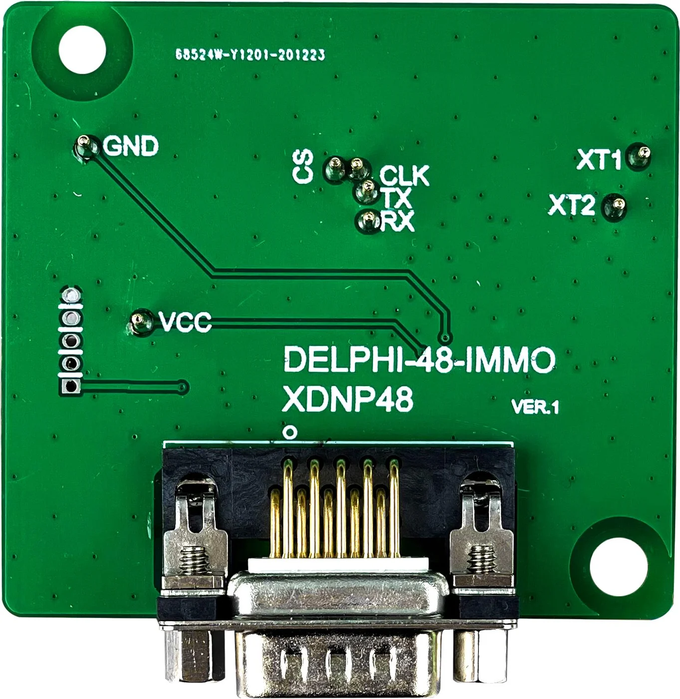 Xhorse XDNP48 Delphi 48 IMMO Solder Free Adapter for VVDI Prog/MINI Prog/Key Tool Plus - Adapter and connection details