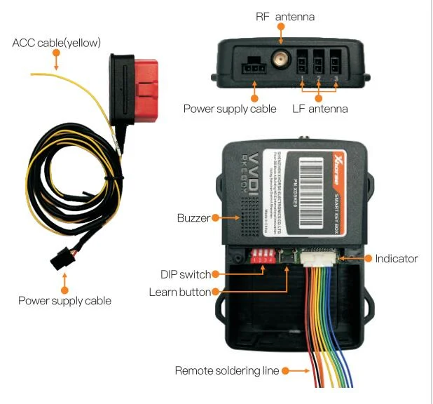 Xhorse XDSKE0EN Smart Key Box Work with Smart Phone - Product feature detail 1