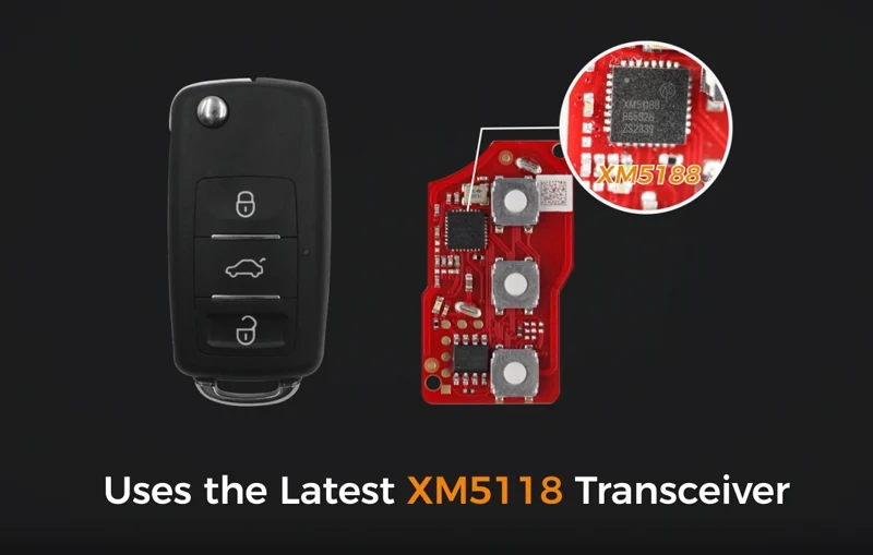 Xhorse XNHO20EN 2ndGeneration Honda Flip 3 Buttons Key C081-13 English 5pcs/lot - Product feature detail 1
