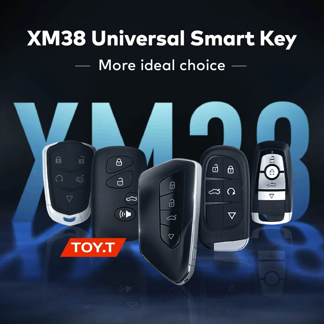 XHORSE XSGA80EN XM38 series TOY.T 4 Buttons Universal Smart key 5pcs/lot - Product feature detail 1