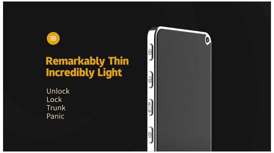 Xhorse XSKC04EN XSKC05EN King Card Key Slimmest Universal Smart Remote 4 Buttons Key - Product feature detail 3