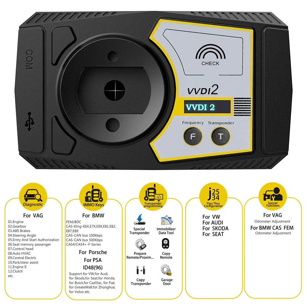 VVDI2 Key Programmer Full 13 Softwares Version Plus Multi-Prog Programmer product detail 4
