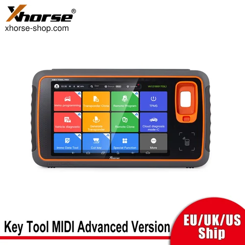 Xhorse Key Tool MIDI Advanced Version All-in-One IMMO/TPMS/Programming/Diagnostics Tool +1 Year Copy48 Tokens (3 tokens/day)
