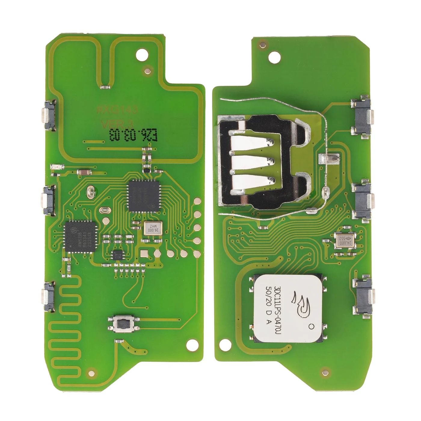 Xhorse XSBMU1EN XM38 BM Series Smart Key for BMW F/G U-Shape PCBA with Key Shell 5pcs/lot 4