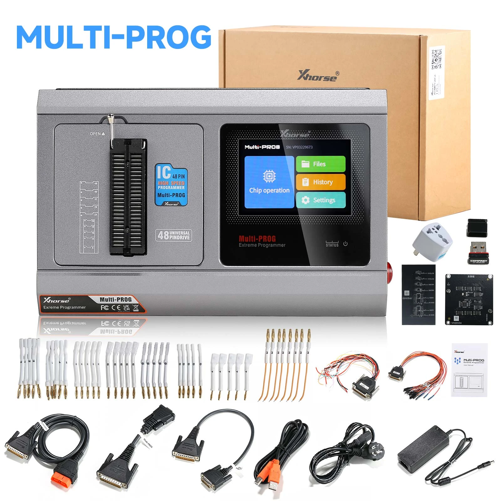 VVDI2 Key Programmer Full 13 Softwares Version Plus Multi-Prog Programmer 15