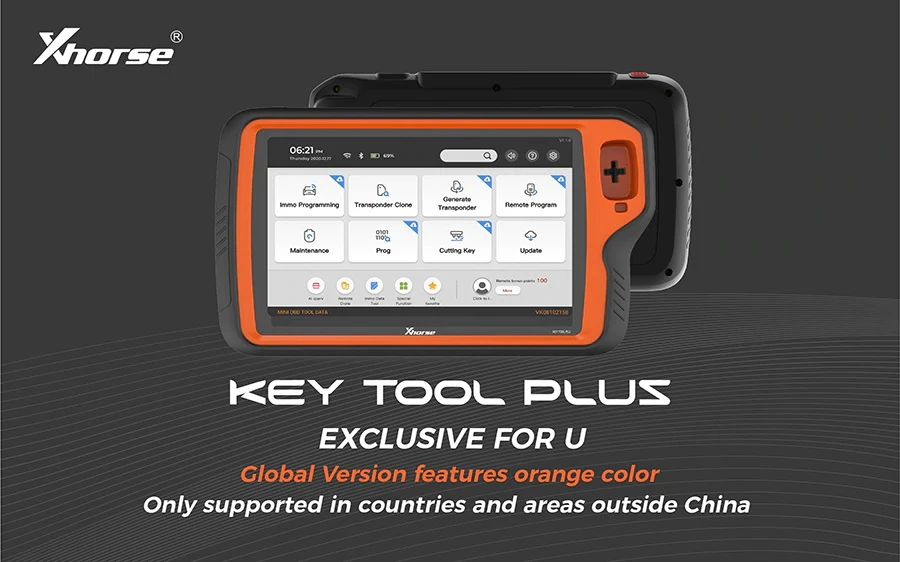 Xhorse Condor XC-Mini Plus II Key Cutting Machine and VVDI Key Tool Plus One BGA Token Free Everyday feature detail 12