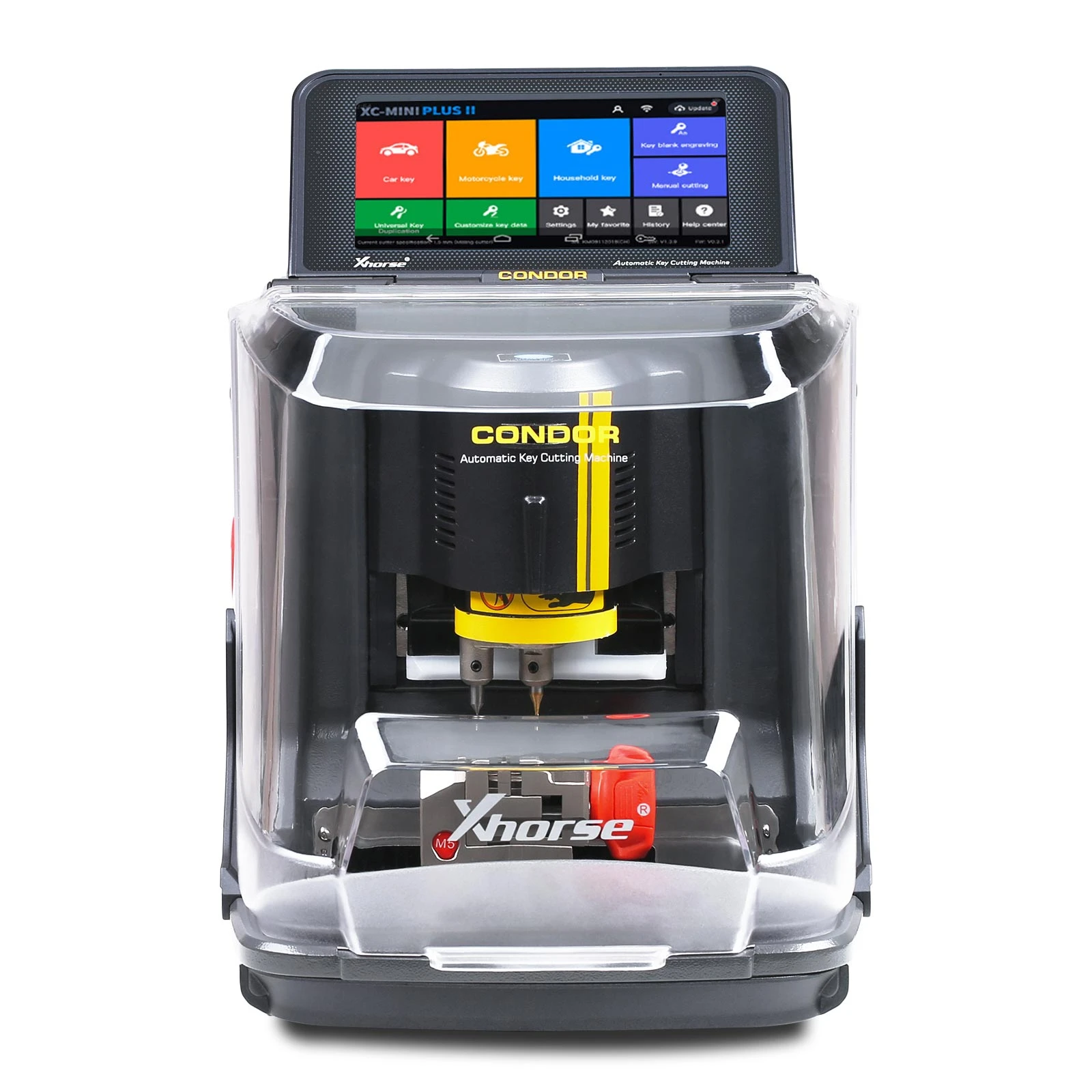 Xhorse Condor XC-Mini Plus II Key Cutting Machine and VVDI Key Tool Plus One BGA Token Free Everyday 10