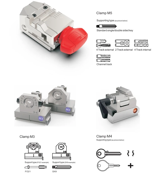 Xhorse Dolphin II XP-005L Key Cutting Machine and VVDI Key Tool Plus One BGA Token Free Everyday feature detail 13