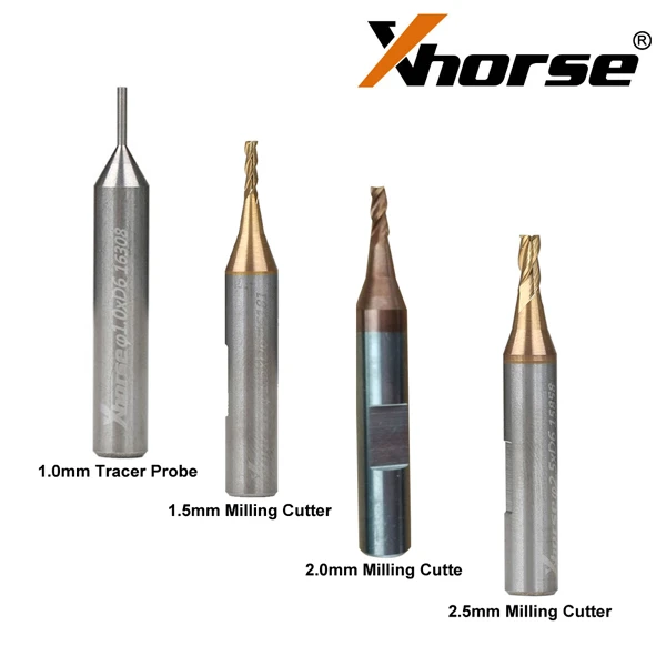 Xhorse Dolphin II XP-005L XP005L Key Cutting Machine for All Key Lost HD Screen with M5 Clamp feature detail 10