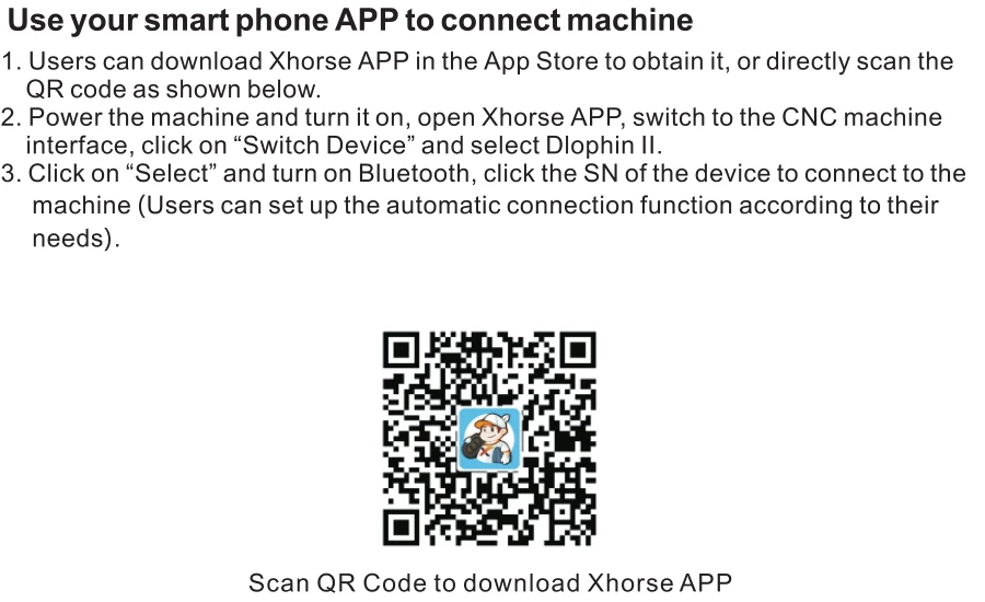 Xhorse Dolphin II XP-005L XP005L Key Cutting Machine for All Key Lost HD Screen with M5 Clamp feature detail 7