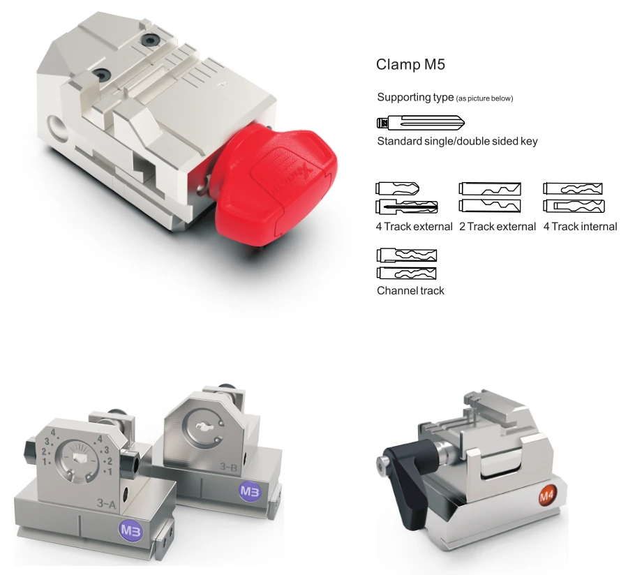 Xhorse Dolphin II XP005L Key Cutting Machine plus Key Reader XDKP00GL feature detail 9