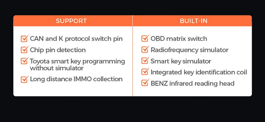 Xhorse VVDI Key Tool Plus Pad Full Configuration Advance GL Version feature detail 17