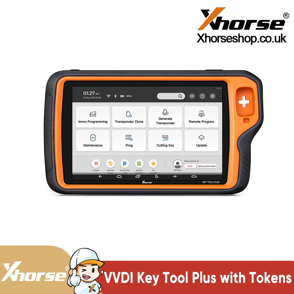Xhorse VVDI Key Tool Plus Pad Full Configuration Advance GL Version 12