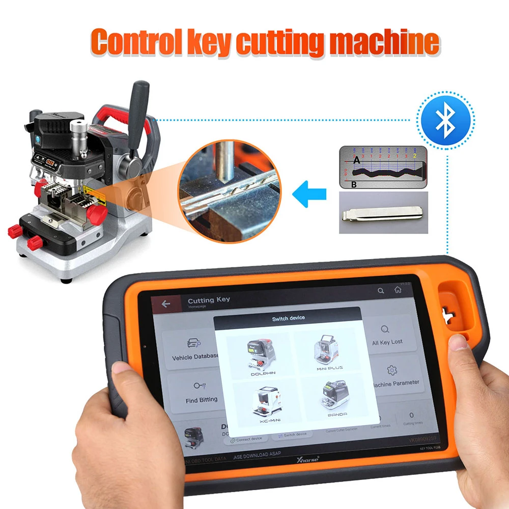 Xhorse VVDI Key Tool Plus Pad Full Configuration Advance GL Version 17