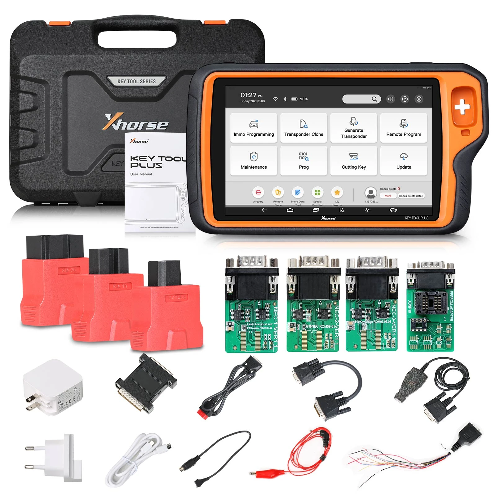 Xhorse VVDI Key Tool Plus Pad Full Configuration Advance GL Version 19