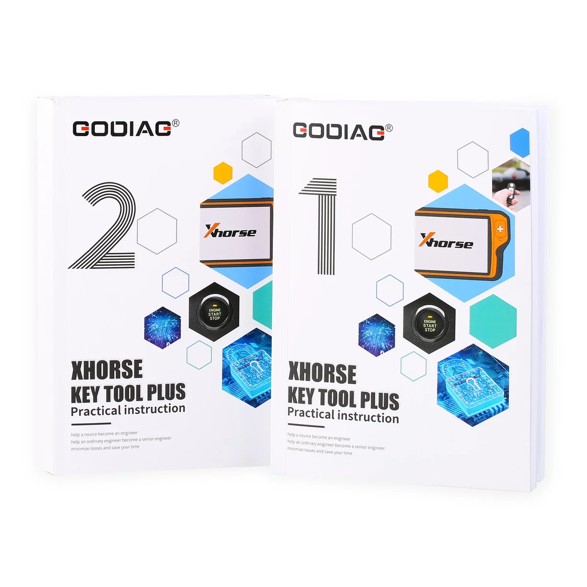 GODIAG Xhorse Key Tool Plus Practical Instruction Answers Books For Locksmith Vehicle Maintenance Engineer