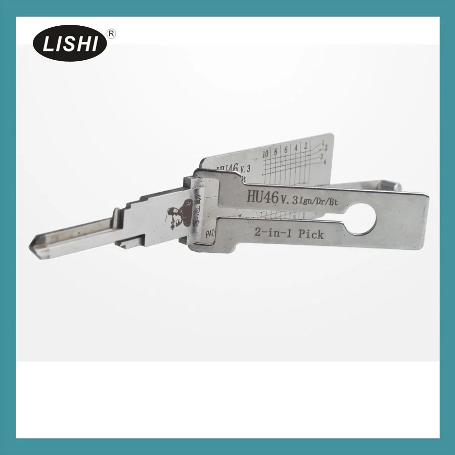 Lishi Full Set 77Pcs 2 in 1 Auto Pick and Decoder Locksmith Kit