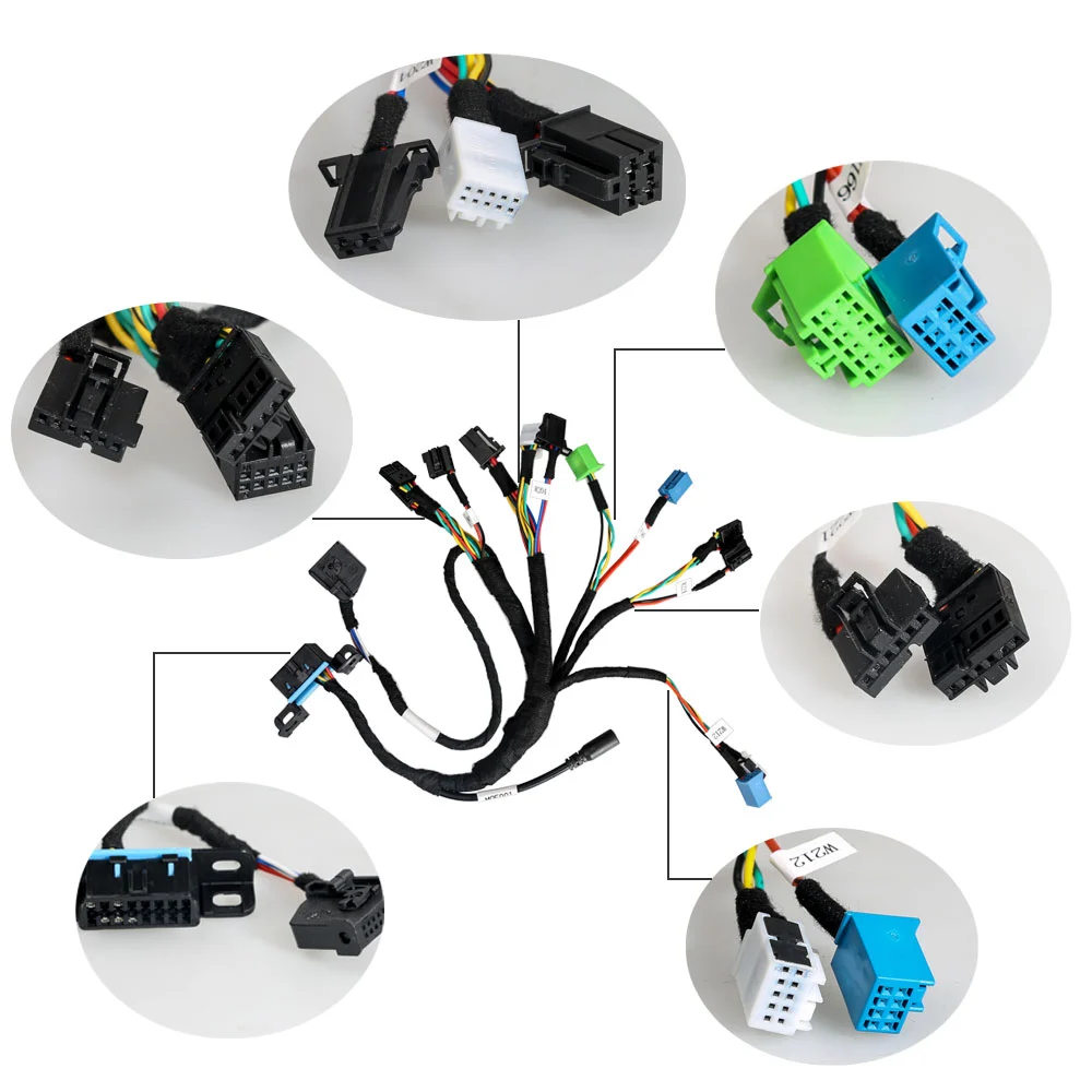 Mercedes BENZ EIS/ESL cable+7G+ISM + Dashboard Connector works with VVDI MB BGA Tool