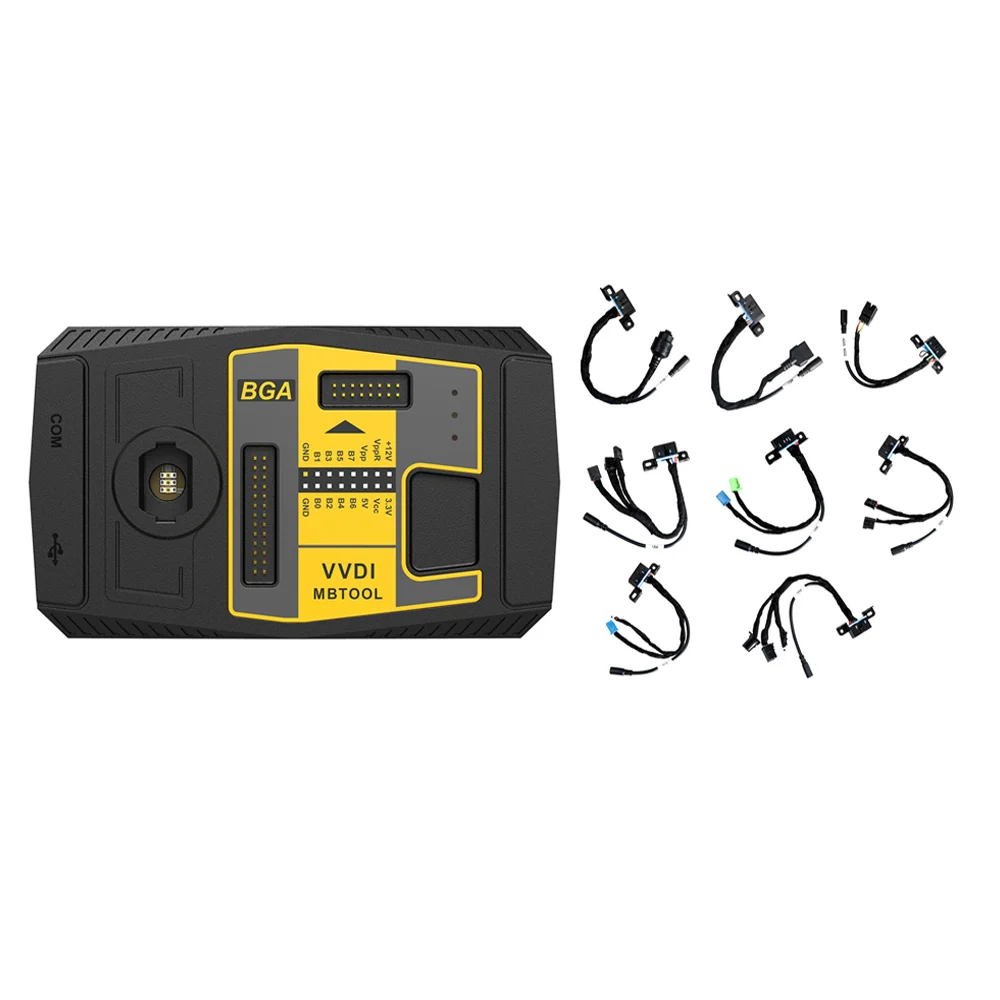 VVDI MB BGA Tool BGA Function+1 Year Unlimited Tokens+8PCS EIS/ELV Test Cables