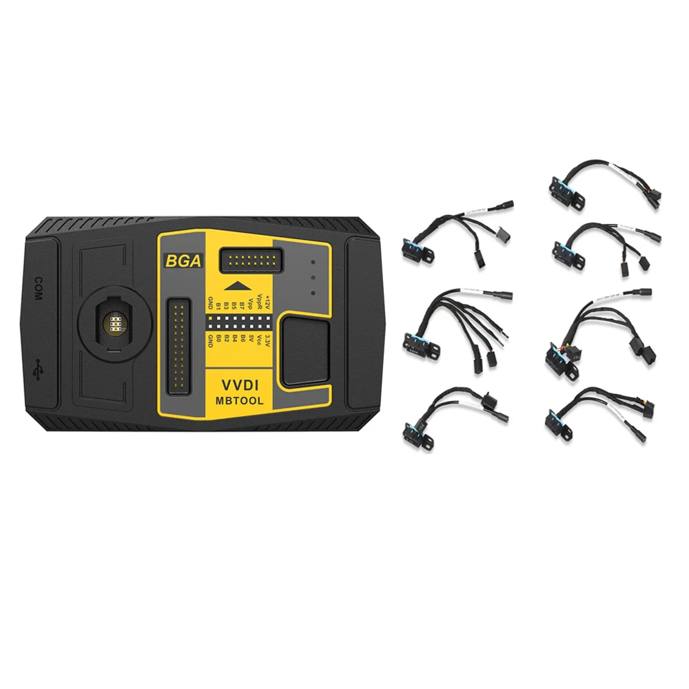 VVDI MB BGA Tool Including BGA Calculator Function+1 Year Unlimited Tokens+7Pcs EZS Test Cable