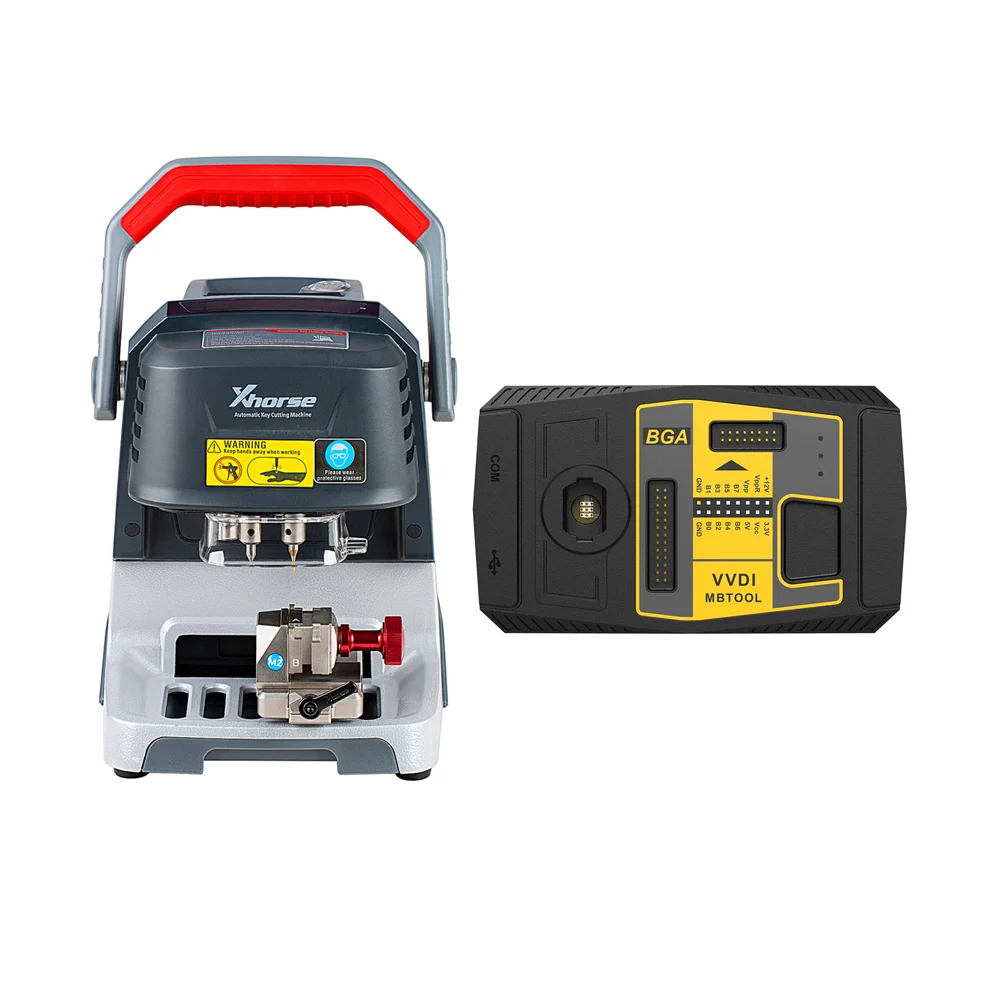 Xhorse Condor Dolphin XP-005 Key Cutting Machine plus VVDI MB BGA Tool Get 1 Year Free Tokens