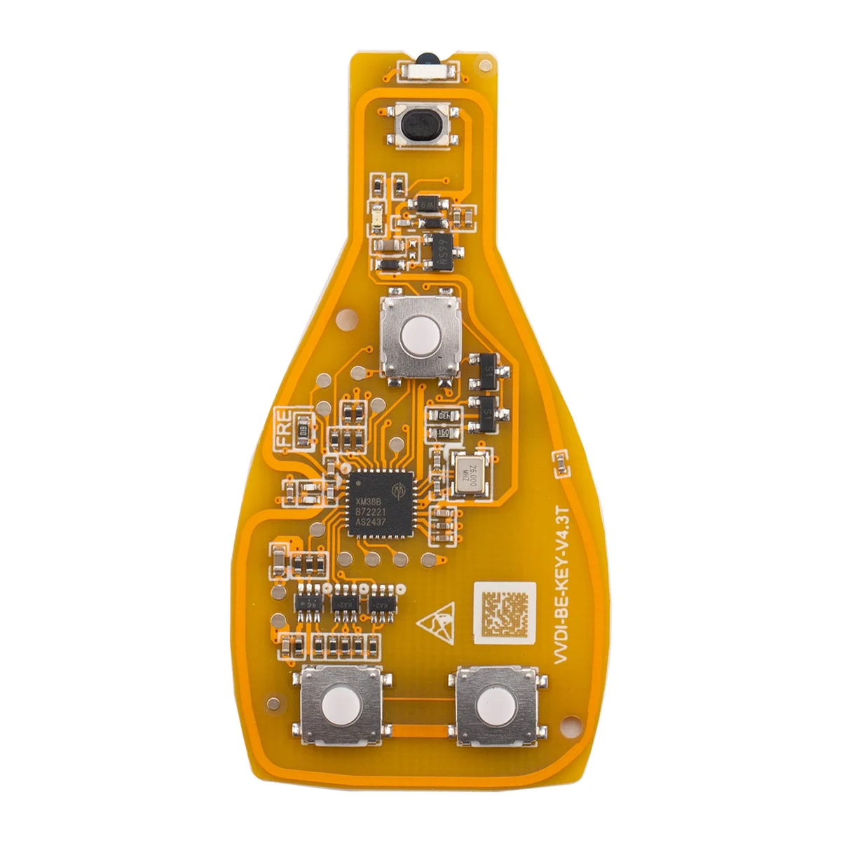 Xhorse VVDI BE key Pro For Benz Yellow Color Verion No Points 5pcs/lot