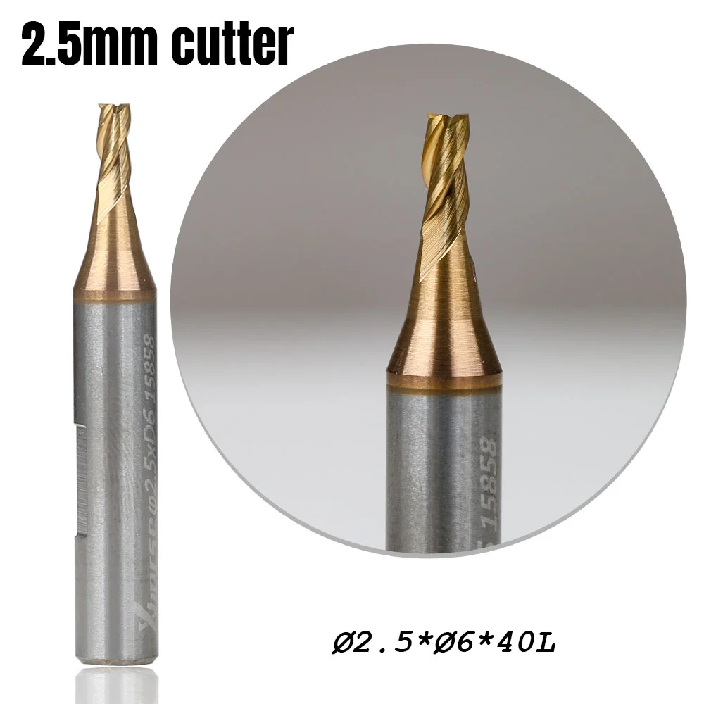 Xhorse XCMN07EN 2.5mm Milling Cutter for Condor XC-Mini Plus/Plus II/XC-002 and Dolphin XP005/XP005L/XP007