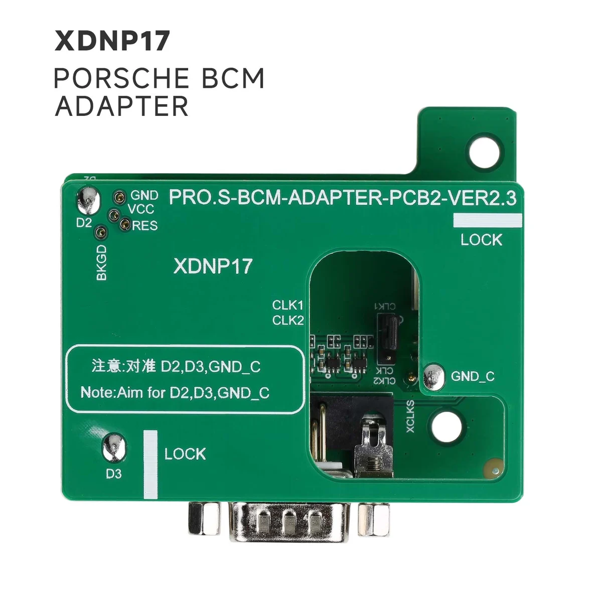 Xhorse XDNP17CH Adapters Solder-free Porsche 1PCS Set For Xhorse MINI PROG and Key Tool Plus