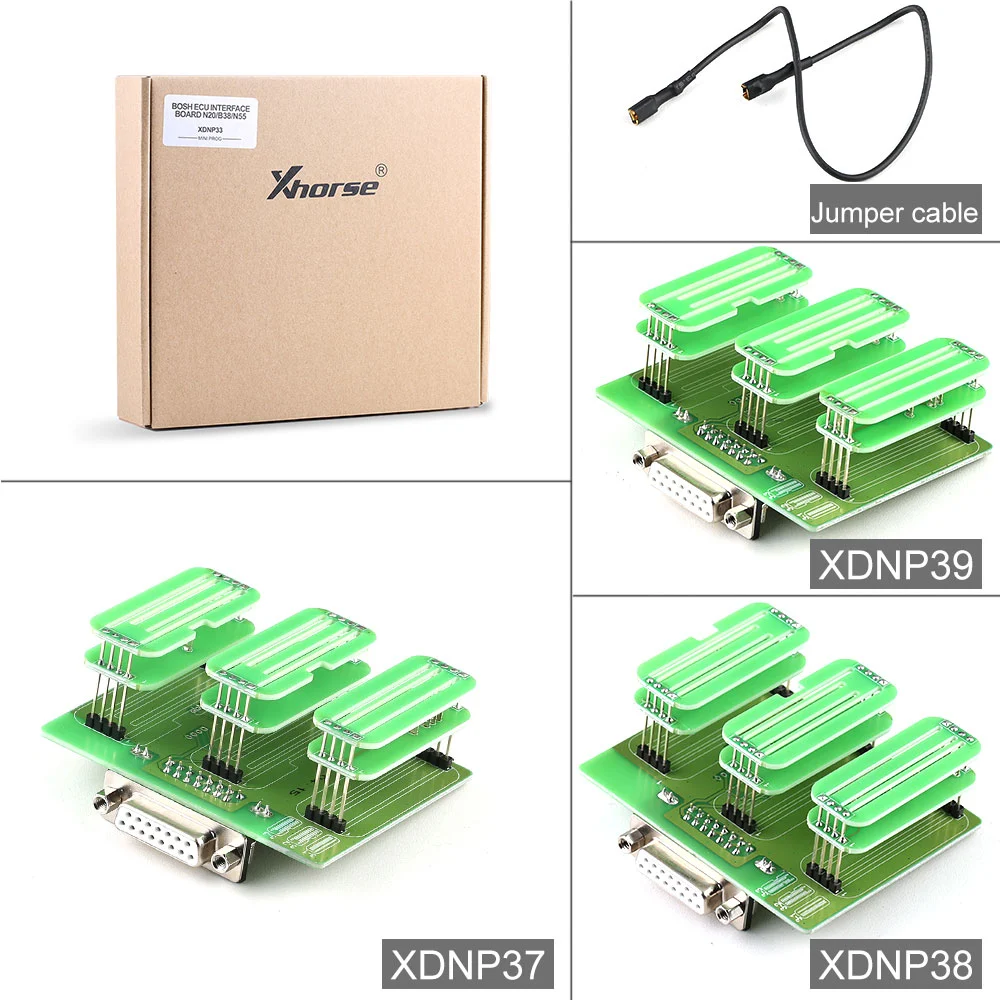 Xhorse XDNP33 Adapter for BMW N20 B38 N55 ECU Interface Board set 3pcs (XDNP37 XDNP38 XDNP39)