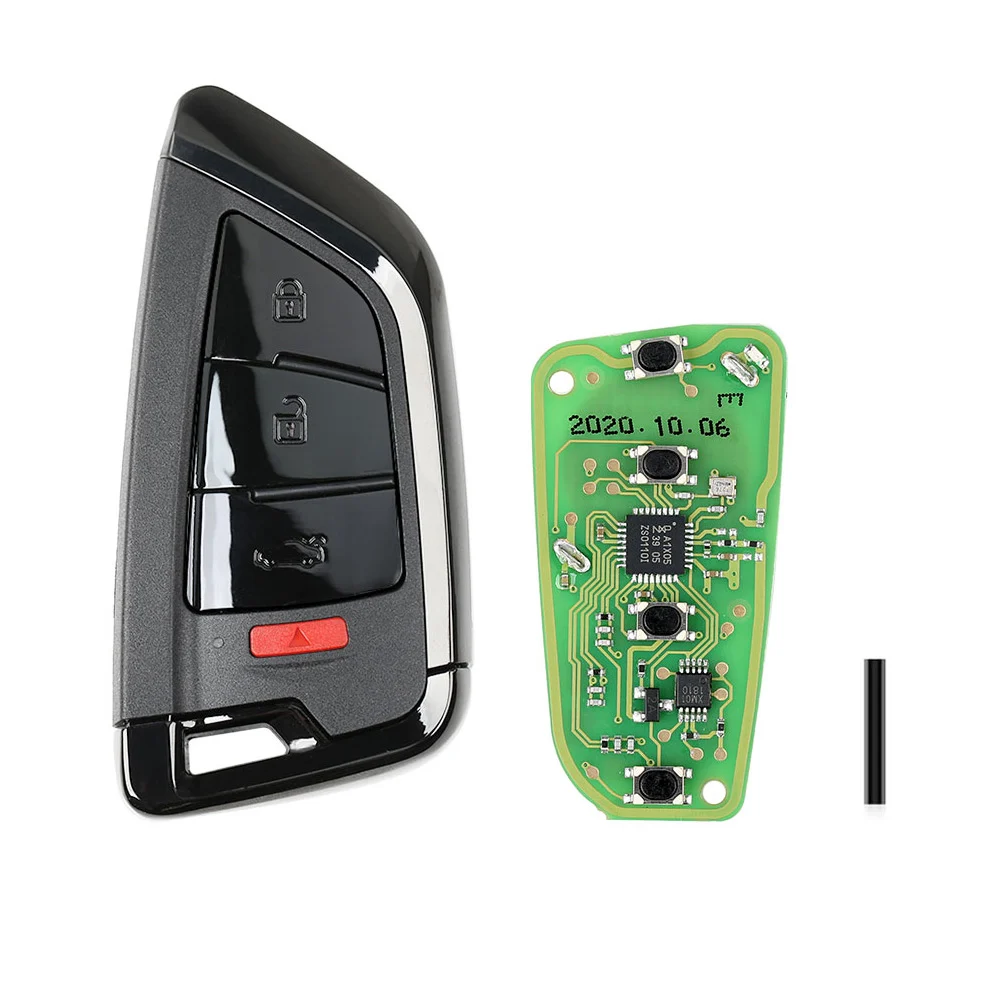 Xhorse XSKF21EN Smart Remote Key Memoeial Knife Style 4 Buttons English 5pcs/lot